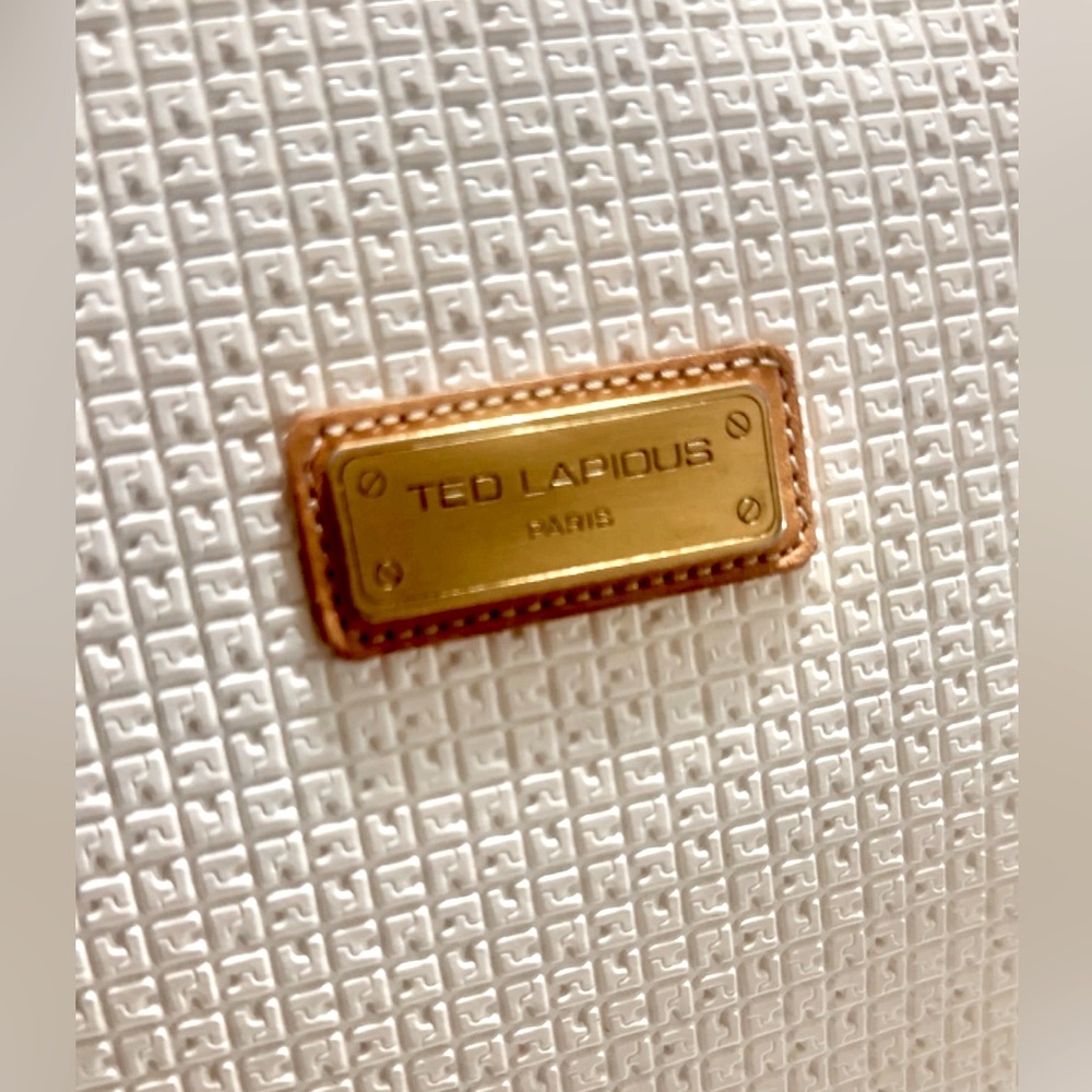 TED LAPIDUS PARIS VINTAGE CLUTCH 14” X 9” LIKE NEW!! FRENCH LUXURY ITEM SOLD OUT - Picture 4 of 8